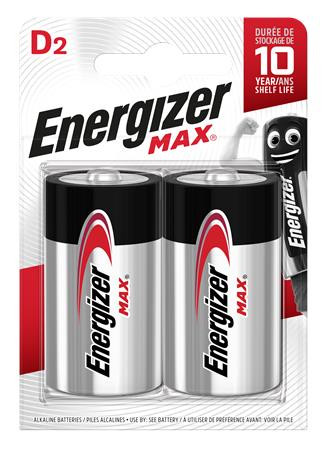 Elem, D góliát, 2 db, ENERGIZER Max (EED2MA)