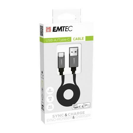 USB kábel, USB-A - USB-C 2.0, EMTEC T700C (EKT700C)