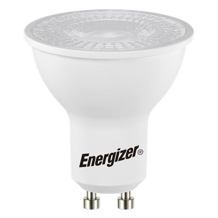 LED izzó, GU10 spot, 4,9W (50W), 345lm, 3000K, ENERGIZER (ELED04)