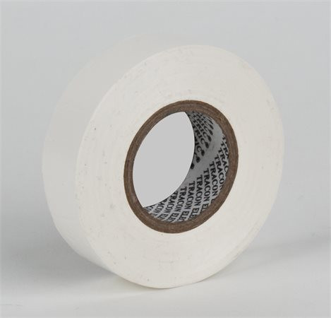 PVC szigetelőszalag, 20 m x 19 mm, fehér (ELFEH20U)