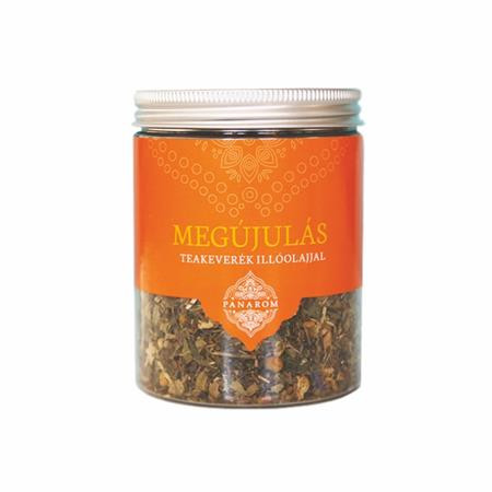 Teakeverék, illóolajjal, 50 g, PANAROM Megújulás (EMP007)