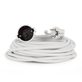 Hosszabbító, lengőaljzat, 10m, ENTAC, fehér (ENTLEN10W)