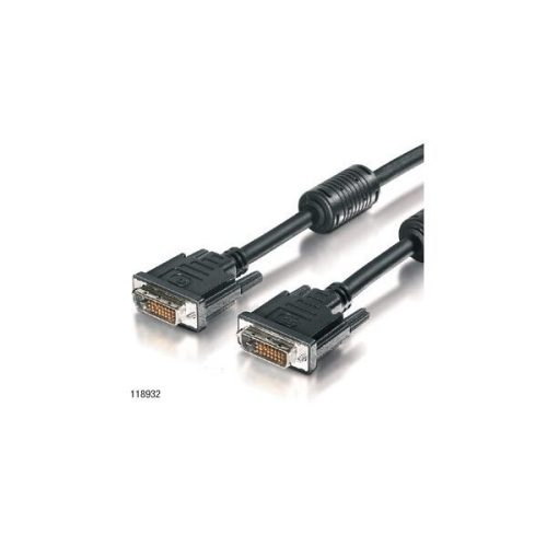 DVI-D Dual Link monitor kábel, 1,8 m, EQUIP (EP118932)