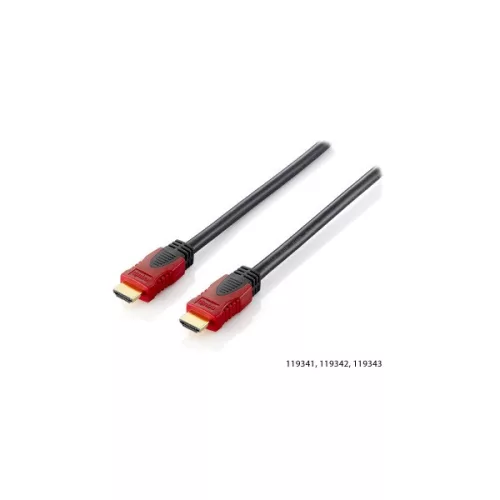 HDMI 2.0 kábel, 4K/60Hz, aranyozott, 3 m, EQUIP (EP119343)