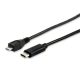 Átalakító kábel, USB-C-USB MicroB 2.0, 1m, EQUIP (EP12888407)