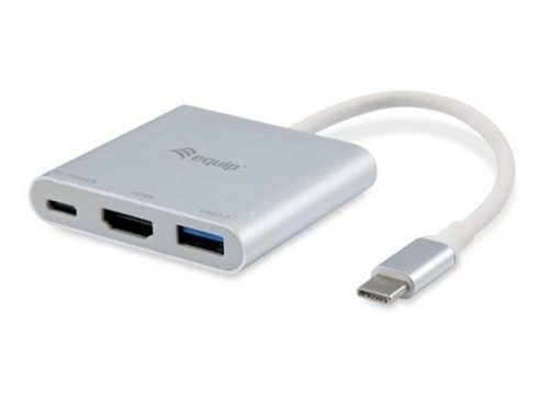 Adapter, USB-C-HDMI/USB-A/USB-C, EQUIP (EP133461)