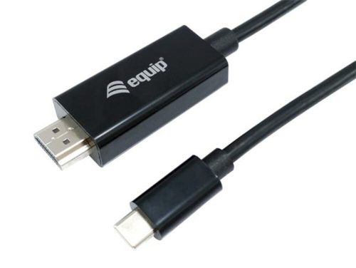 Átalakító kábel, USB-C-HDMI kábel, 1,8m, EQUIP (EP133466)