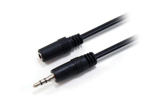 Audio hosszabbítókábel, 3,5 mm jack, 2,5 m, EQUIP (EP708207)