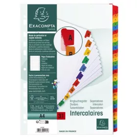 Regiszter, karton, A4, 1-31, EXACOMPTA, fehér (EX1131E)
