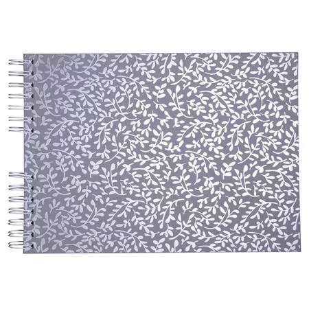 Fotóalbum, spirál, 32x22 cm, 25 lap, EXACOMPTA AutentiK, kékesszürke (EX16065E)