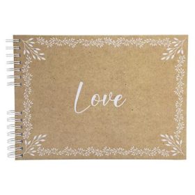   Fotóalbum, spirál, 32x22 cm, 25 lap, EXACOMPTA KRAFT, mintás (EX16234E)