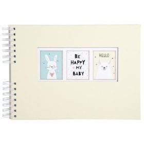   Kreatív scrapbook készlet, EXACOMPTA, pasztell sárga (EX16807E)