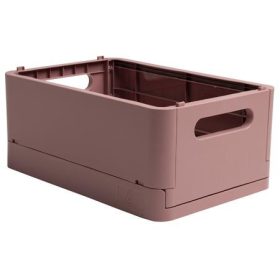   Tárolódoboz, A5+, összecsukható, EXACOMPTA Skandi, rózsaszín (EX27138D)