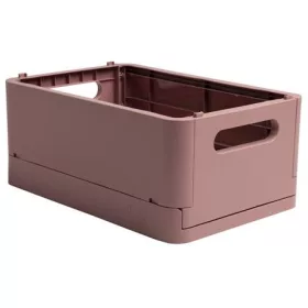   Tárolódoboz, A5+, összecsukható, EXACOMPTA Skandi, rózsaszín (EX27138D)