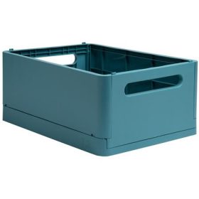   Tárolódoboz, A4+, összecsukható, EXACOMPTA Skandi, nyugodt kék (EX27234D)