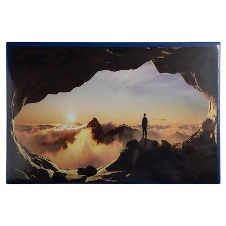 Könyökalátét, PVC, 375x575 mm, EXACOMPTA KreaCover®, kék (EX29782E)