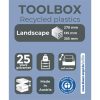 Irattároló, műanyag, 3 fiókos, EXACOMPTA Iderama® Toolbox, fekete (EX318798D)