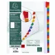 Regiszter, karton, A4+, 1-31, EXACOMPTA, fehér (EX4131E)