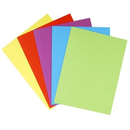 Irattároló mappa, 2 zsebes, A4, 25 db, EXACOMPTA Rock's, 5 különböző szín (EX415000E)