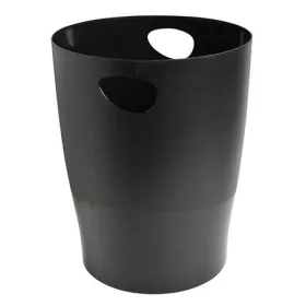   Papírkosár, 15 liter, PP, EXACOMPTA Ecobin Economy, fekete (EX453014D)