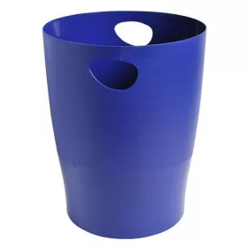   Papírkosár, 15 liter, PP, EXACOMPTA Ecobin, sötétkék (EX45303D)