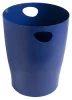 Papírkosár, 15 liter, PP, EXACOMPTA Ecobin, sötétkék (EX45303D)