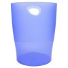 Papírkosár, 15 l, PP, EXACOMPTA Linicolor, jégkék (EX45310D)
