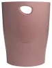 Papírkosár, 15 liter, PP, EXACOMPTA Ecobin Skandi, púderrózsaszín (EX45338D)