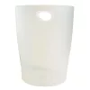 Papírkosár, 15 liter, PP, EXACOMPTA Office, matt fehér (EX45357D)