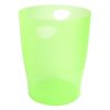 Papírkosár, 15 l, PP, EXACOMPTA Linicolor, almazöld (EX45397D)