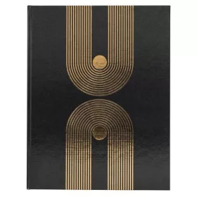   Vendégkönyv, 27x22 cm, 50 lap, EXACOMPTA Graphik Black (EX47848E)