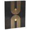Vendégkönyv, 27x22 cm, 50 lap, EXACOMPTA Graphik Black (EX47848E)