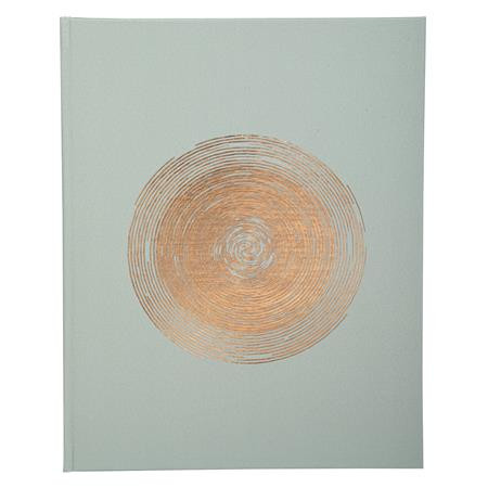 Vendégkönyv, 27x22 cm, 50 lap, EXACOMPTA Ellipse, zöld (EX47982E)