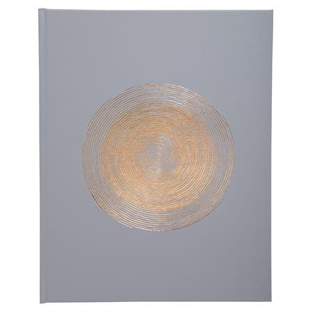 Vendégkönyv, 27x22 cm, 50 lap, EXACOMPTA Ellipse, szürke (EX47984E)