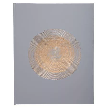 Vendégkönyv, 27x22 cm, 50 lap, EXACOMPTA Ellipse, szürke (EX47984E)