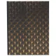Vendégkönyv, 27x22 cm, 50 lap, EXACOMPTA Neo Deco, fekete (EX47985E)