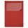Mappa, ablakos, karton, EXACOMPTA Forever&reg;, piros (EX50105E)