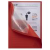 Mappa, ablakos, karton, EXACOMPTA Forever®, piros (EX50105E)