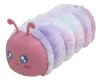 Tolltartó, cipzáras, szőrme-szilikon, EXACOMPTA Caterpillar, vegyes színek (EX52550E)