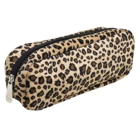   Tolltartó, cipzáras, szögletes, EXACOMPTA Leopard (EX52810E)