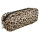 Tolltartó, cipzáras, szögletes, EXACOMPTA Leopard (EX52810E)