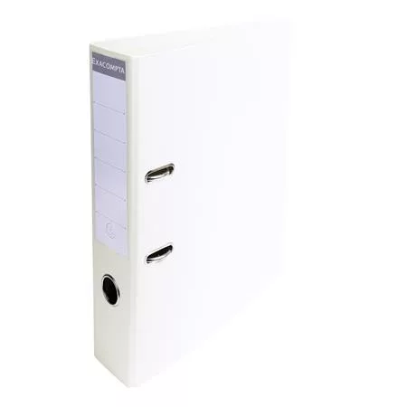 Iratrendező, 70 mm, A4, PVC, EXACOMPTA, fehér (EX53748E)