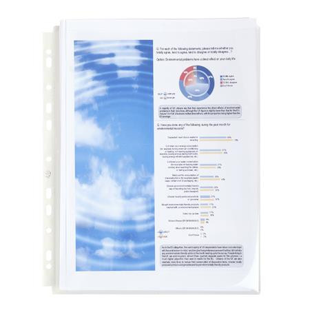 Katalógustartó genotherm, lefűzhető, A4, PP, EXACOMPTA (EX5507E)