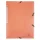 Gumis mappa, PP, A4, EXACOMPTA Chromaline Pastel, korall (EX55177E)