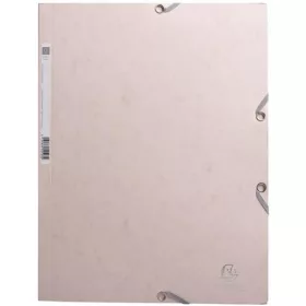 Gumis mappa, prespán, A4, EXACOMPTA Skandi, nude (EX55274E)