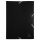 Gumis mappa, PP, A4, EXACOMPTA Opaque, fekete (EX55901E)