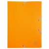 Gumis mappa, PP, A4, EXACOMPTA Opaque, sárga (EX55909E)