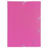 Gumis mappa, PP, A4, EXACOMPTA Opaque, fukszia (EX55920E)