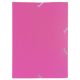 Gumis mappa, PP, A4, EXACOMPTA Opak, fukszia (EX55920E)