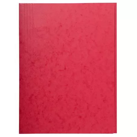 Pólyás dosszié, karton, A4, EXACOMPTA, piros (EX56403E)